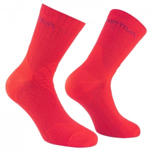 SWIFT TRAIL SOCKS MOUNTAIN RED/REDWOOD