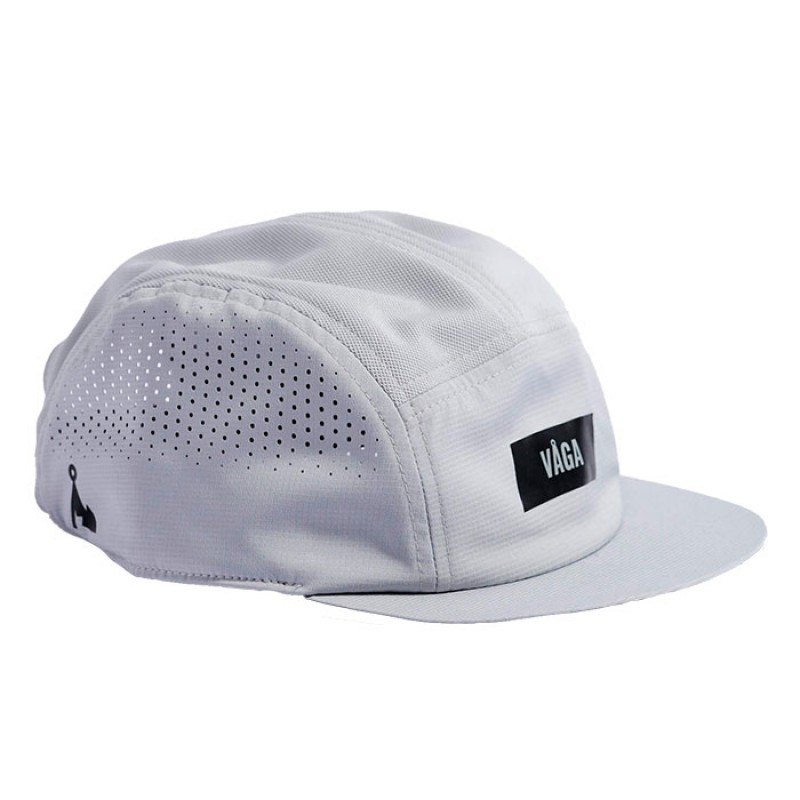 FEATHER RACING CAP ALUMINIUM GREY