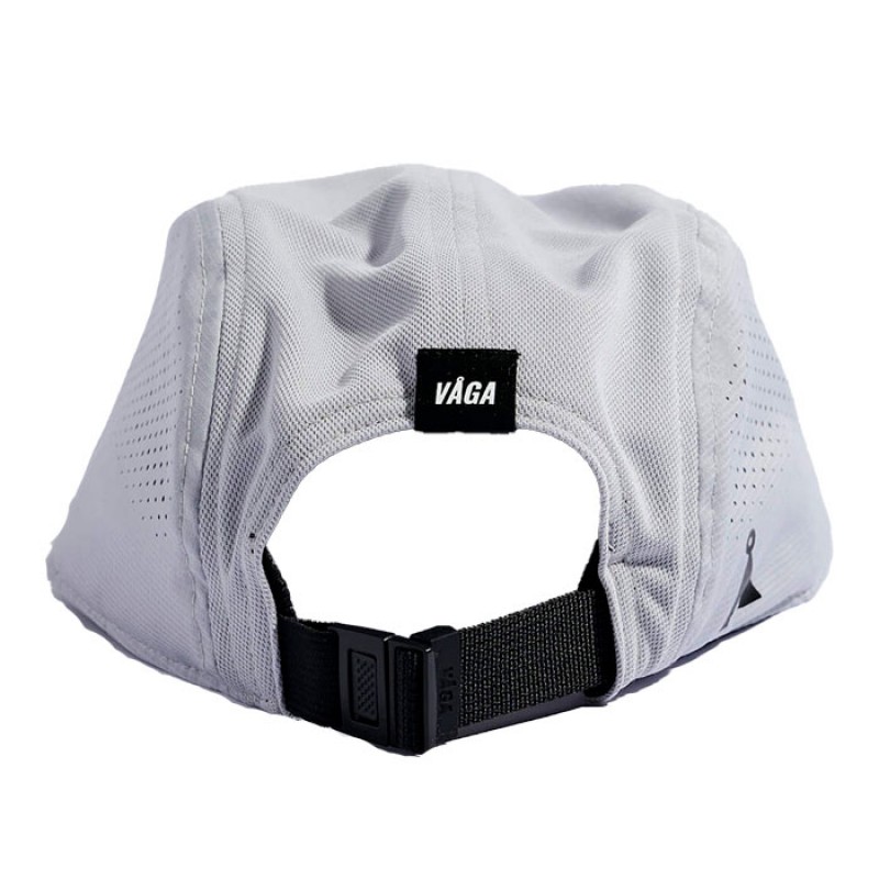 FEATHER RACING CAP ALUMINIUM GREY