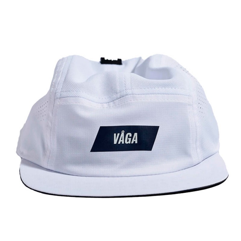 FEATHER RACING CAP WHITE