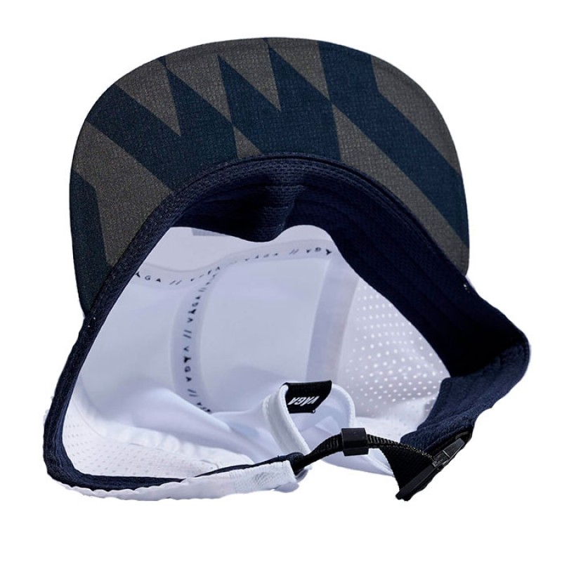 FEATHER RACING CAP WHITE