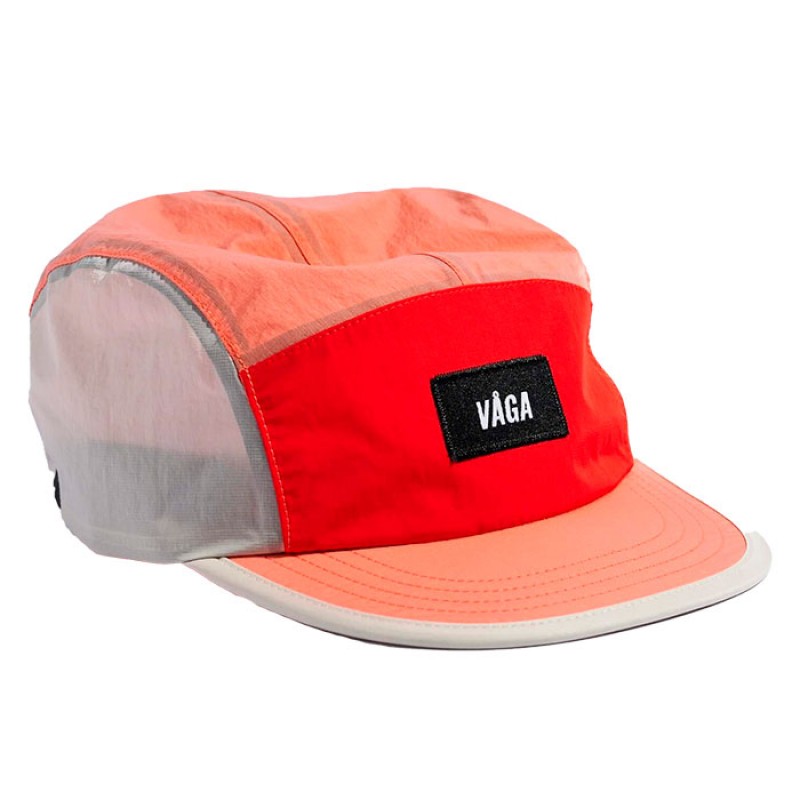 PACER CAP FLAME RED/CORAL