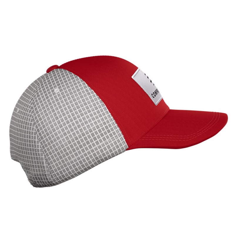 TRUCKER 6P CAP POMPEIAN RED