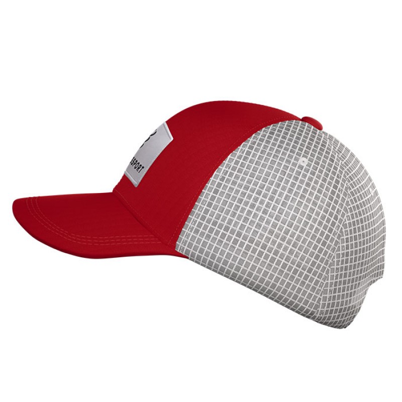 TRUCKER 6P CAP POMPEIAN RED