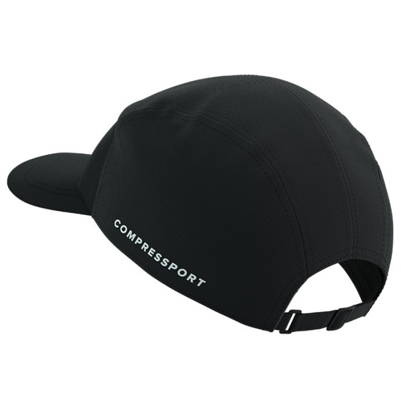 5 PANEL CAP BLACK