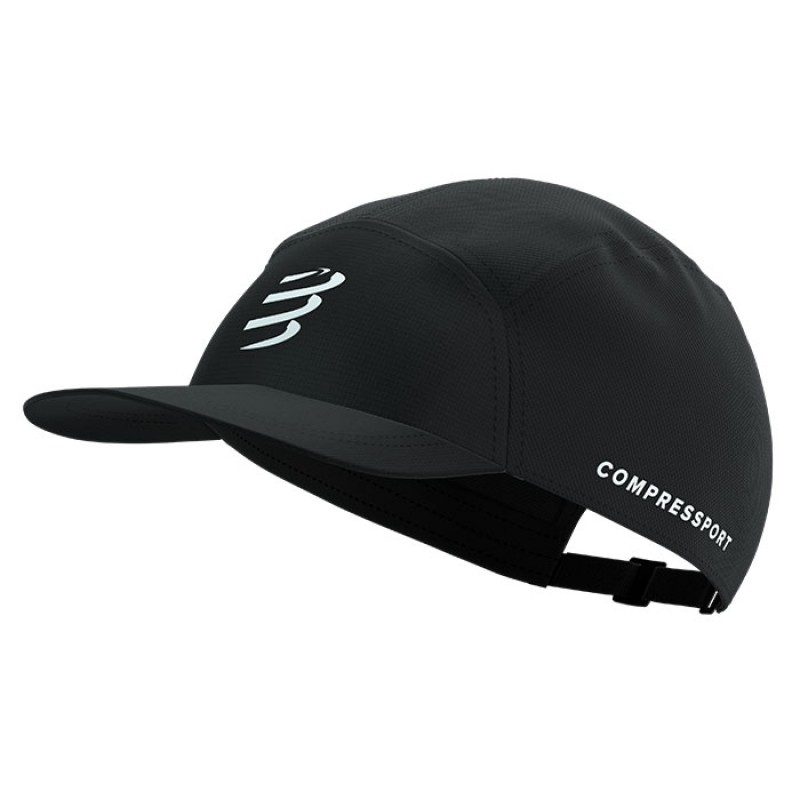 5 PANEL CAP BLACK