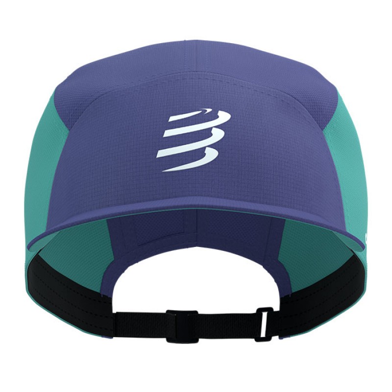 5 PANEL CAP ORIENT BLUE/POOL BLUE