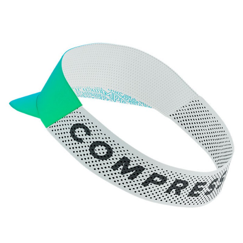 PRO RACING VISOR STAR WHITE/BLUE-GREEN