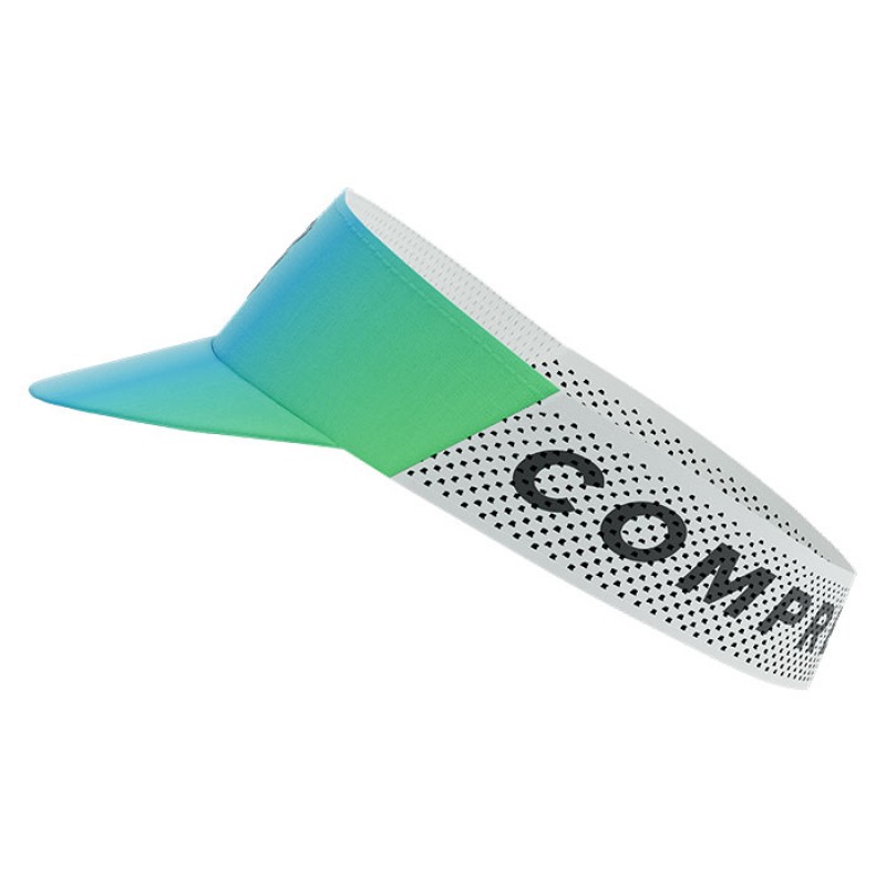 PRO RACING VISOR STAR WHITE/BLUE-GREEN