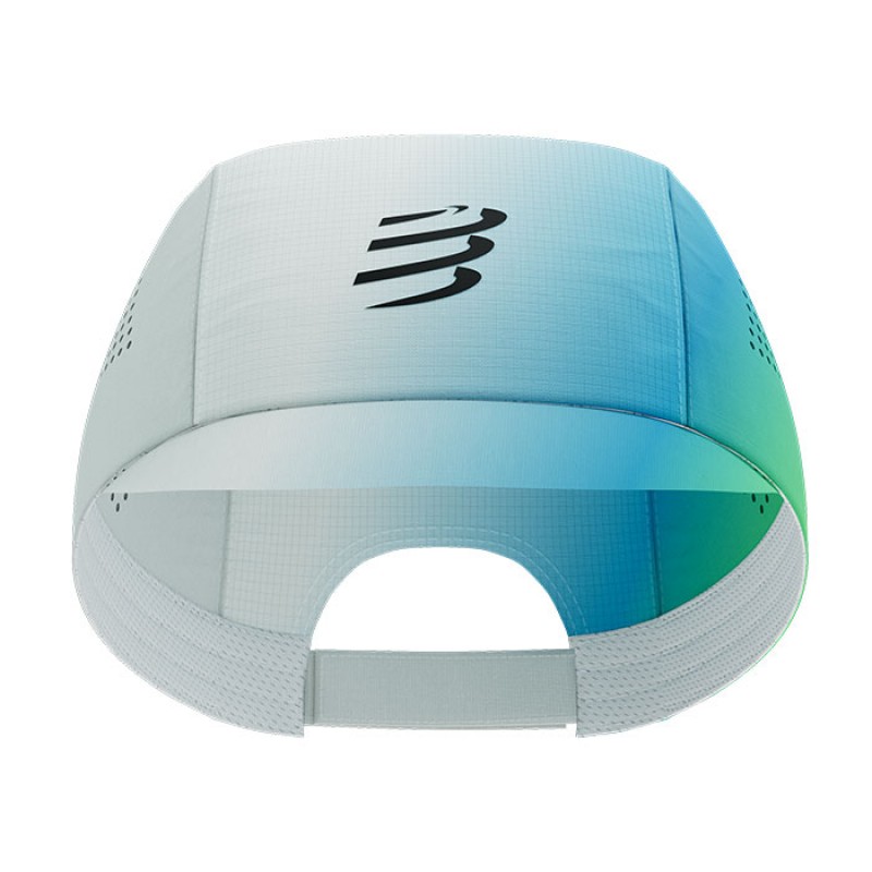 PRO RACING CAP STAR WHITE/BLUE GREEN