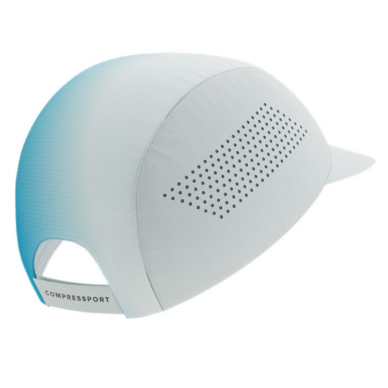 PRO RACING CAP STAR WHITE/BLUE GREEN