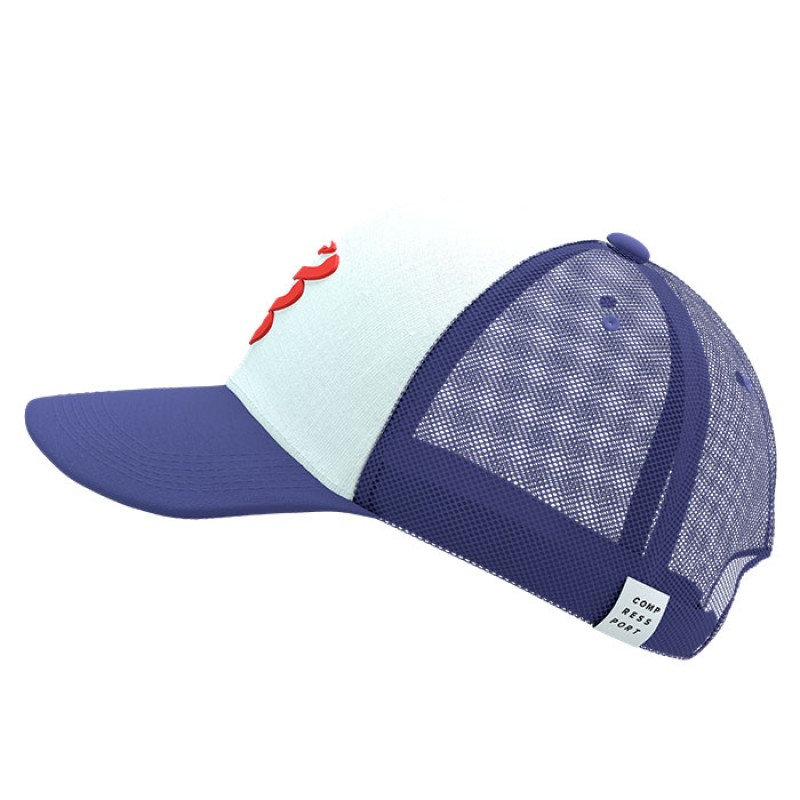 TRUCKER CAP ORIENT BLUE/STAR WHITE