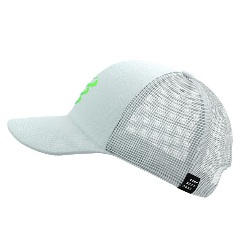 TRUCKER CAP STAR WHITE/BLUE-GREEN