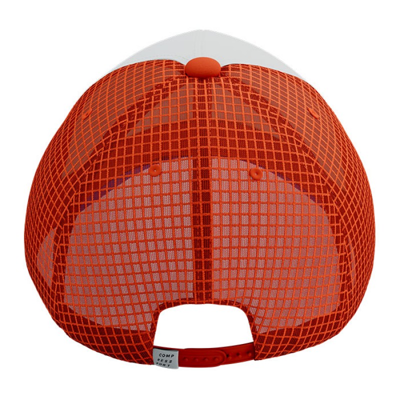 TRUCKER 6P CAP PRINCESS BLUE/WHITE