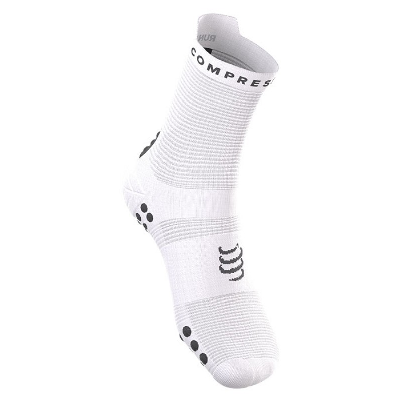 MEIAS PRO RACING SOCKS V4.0 RUN HIGH STAY BEHIND BLACK