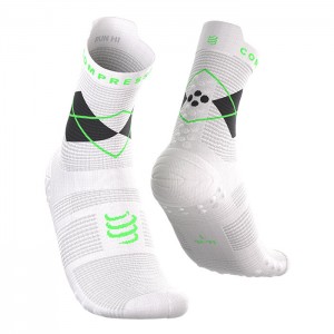 MEIAS PRO RACING SOCKS V4.0 RUN HIGH DIAMOND NEON ...