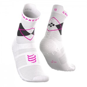MEIAS PRO RACING SOCKS V4.0 RUN HIGH DIAMOND NEON ...