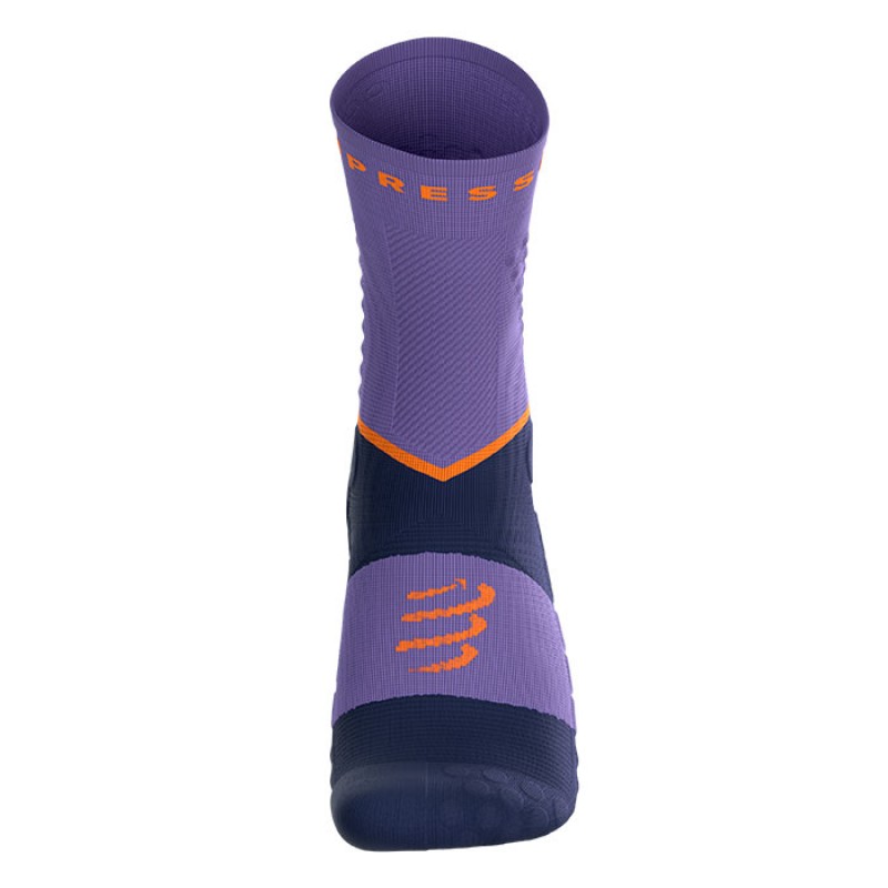 MEIAS ULTRA TRAIL V2.0 ASTER PURPLE/PEACOAT