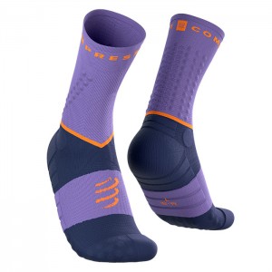 MEIAS ULTRA TRAIL V2.0 ASTER PURPLE/PEACOAT