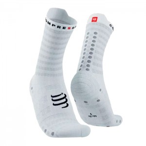 MEIAS PRO RACING SOCKS V4.0 ULTRALIGHT RUN HIGH WH...