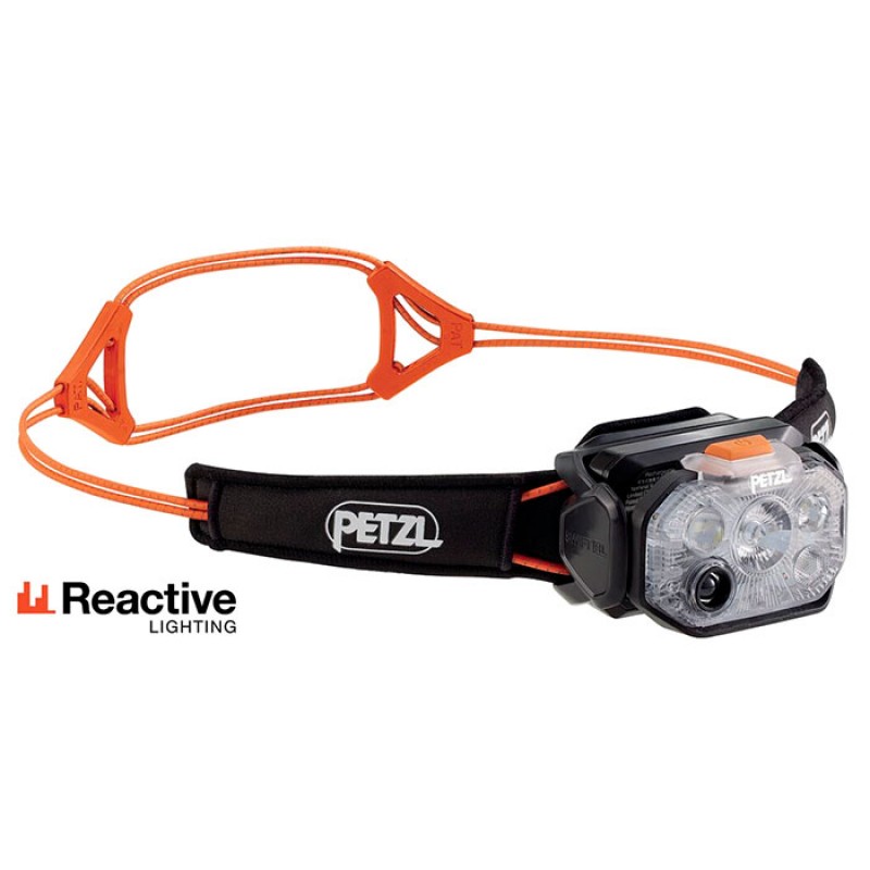FRONTAL SWIFT RL 1200 LUMENS BLACK/ORANGE