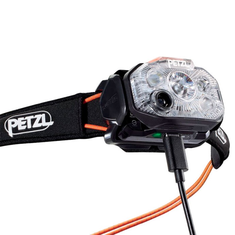 FRONTAL SWIFT RL 1200 LUMENS BLACK/ORANGE