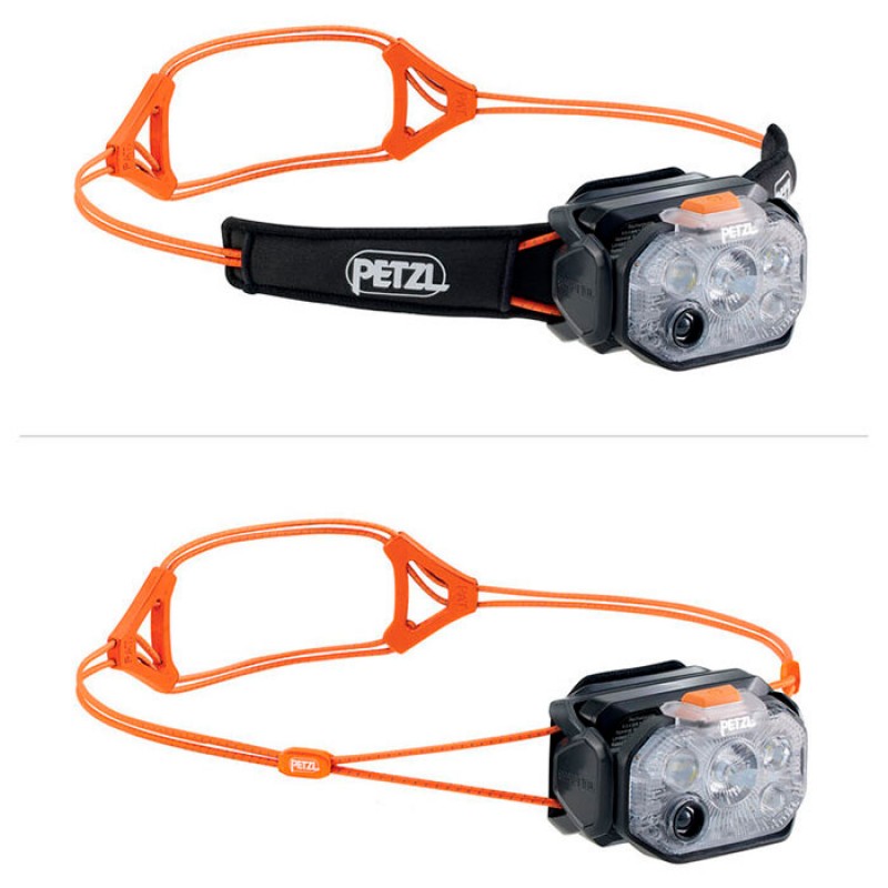 FRONTAL SWIFT RL 1200 LUMENS BLACK/ORANGE