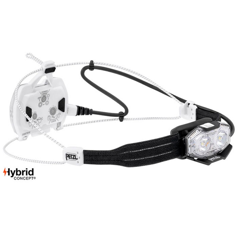 FRONTAL NAO LT 600 LUMENS BLACK/WHITE