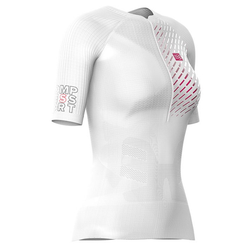 TRAIL RUNNING POSTURAL SS TOP W BRANCO