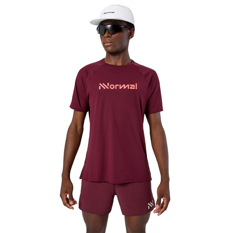 RACE TSHIRT 02 BURGUNDY
