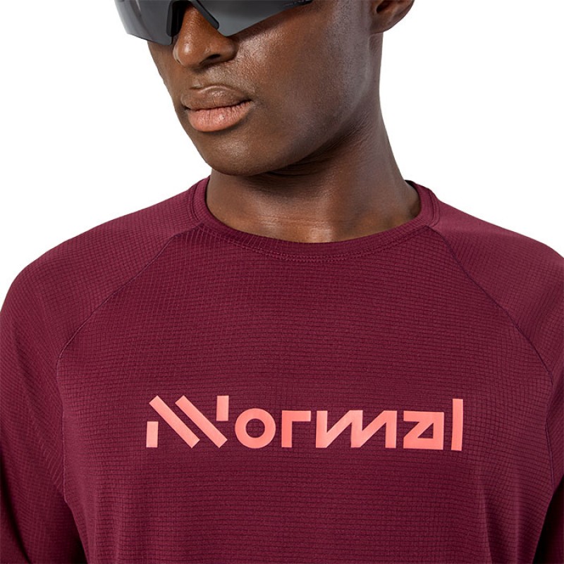 RACE TSHIRT 02 BURGUNDY