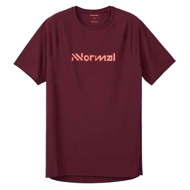 RACE TSHIRT 02 BURGUNDY