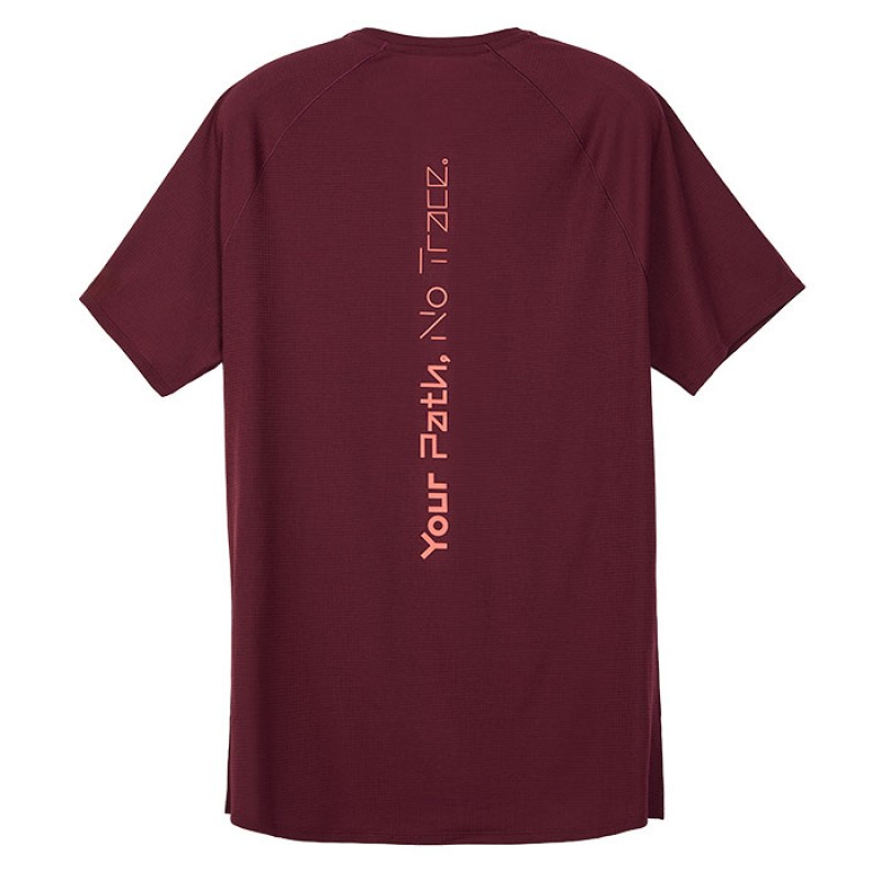 RACE TSHIRT 02 BURGUNDY