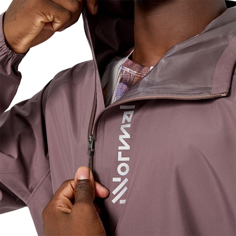 TRAIL RAIN JACKET 02 PURPLE