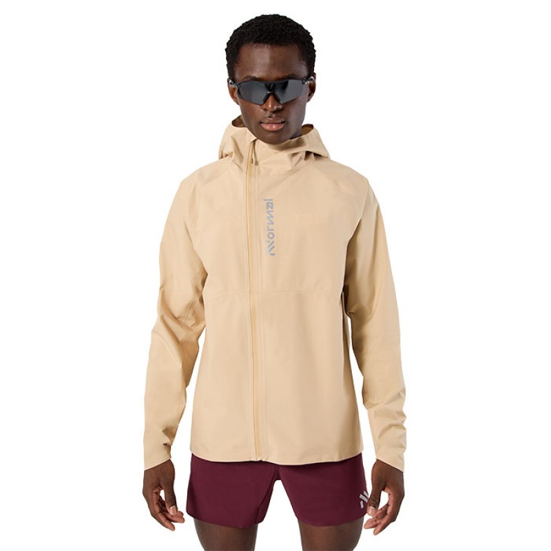 TRAIL RAIN JACKET 02 BEIGE