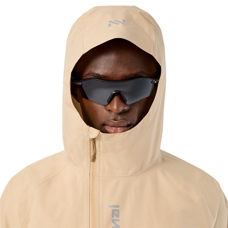 TRAIL RAIN JACKET 02 BEIGE