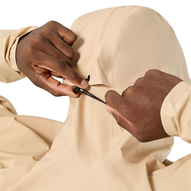 TRAIL RAIN JACKET 02 BEIGE