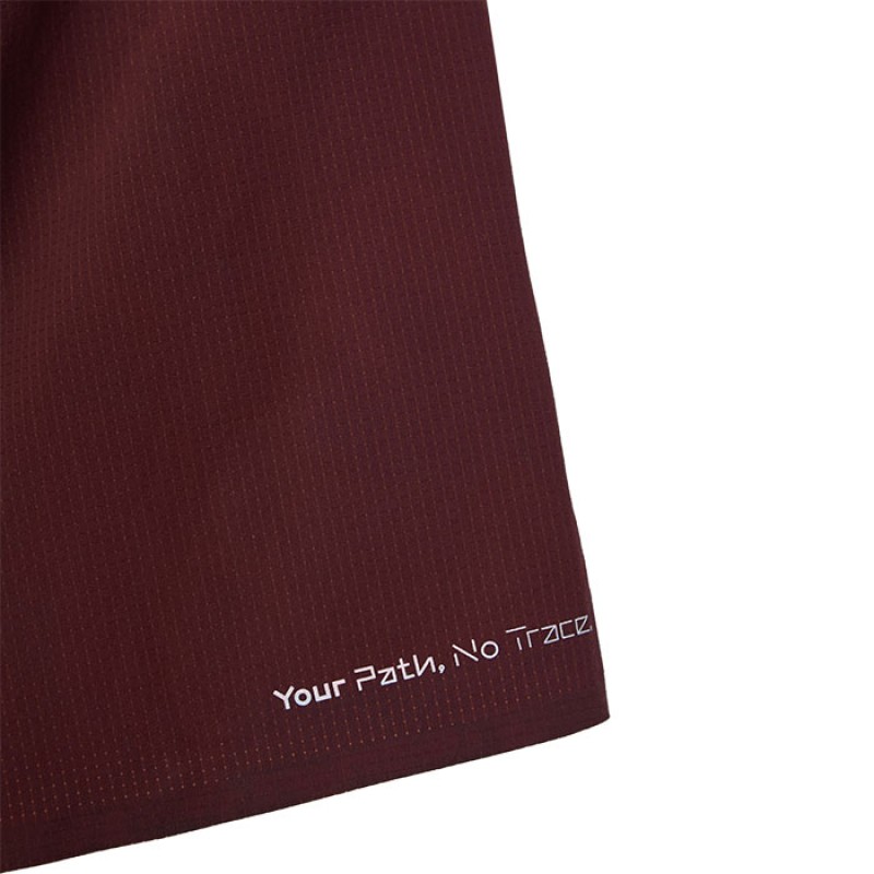 RACE SHORTS 02 BURGUNDY