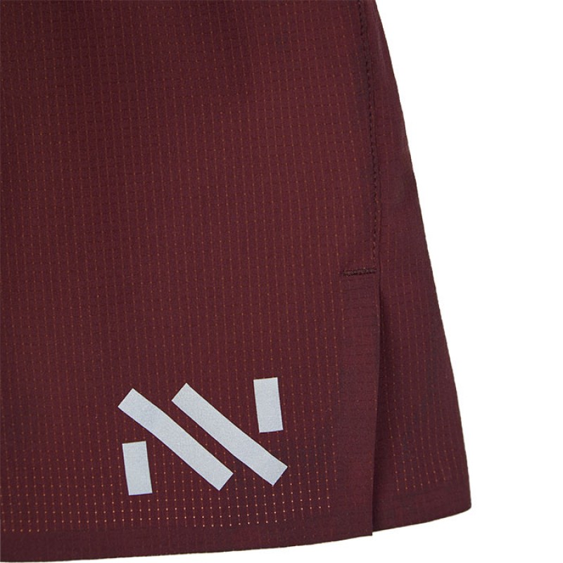 RACE SHORTS 02 BURGUNDY