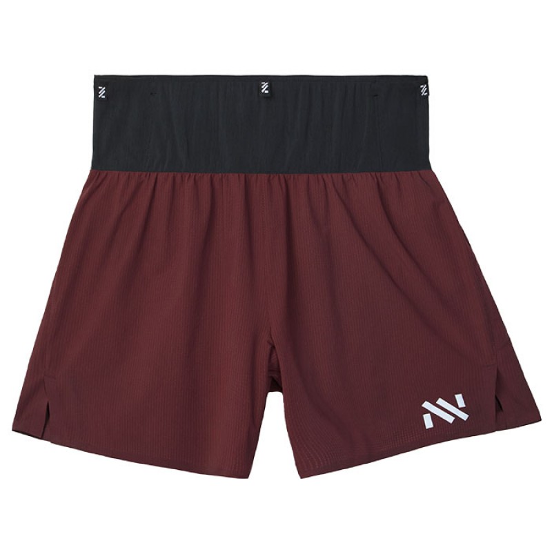 RACE SHORTS 02 BURGUNDY