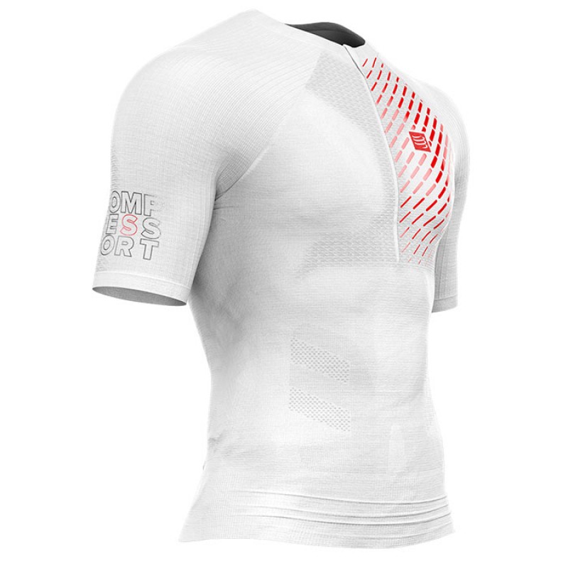 TRAIL RUNNING POSTURAL SS TOP WHITE