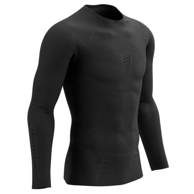 ON/OFF BASE LAYER LS TOP BLACK